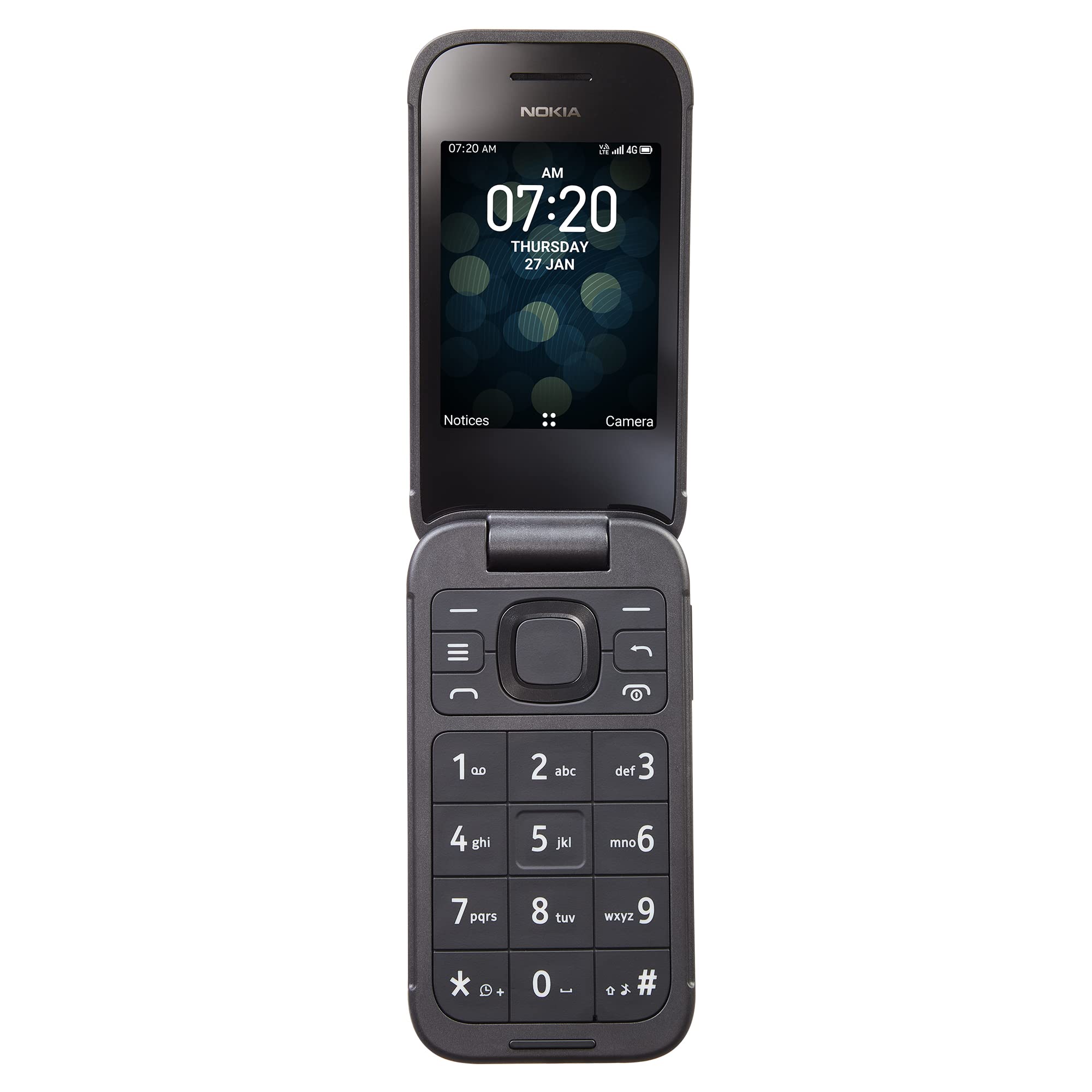 Total by Verizon Nokia 2760 Flip 32 GB Prepaid Smartphone
